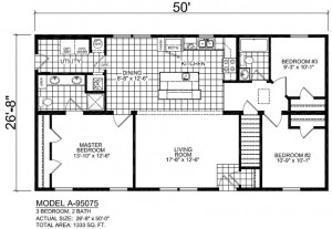 28x50 floor plan