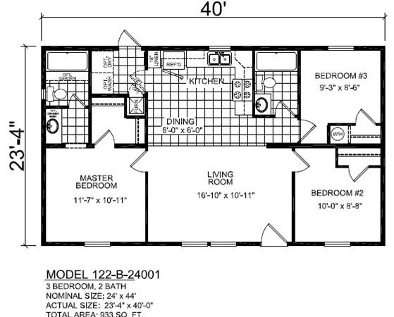Multi Sectional Ranch B24001 Ridge Crest Home Sales