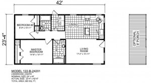 24x42 floor plan