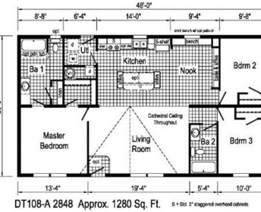 Ranch Style Multi Sectional Home - RidgeCrest Home Sales