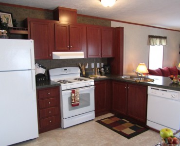 Cherry kitchen cabinetry