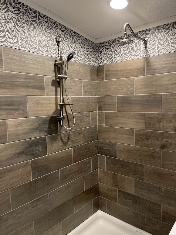 master bathroom tile shower