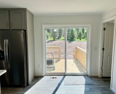 Sliding glass door